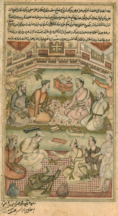 Hindu and Muslim Scholars Translate the Mahabharata from Sanskrit into Persian, from 